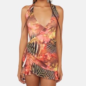 JADED LNDN - Marie Mini Backless Dress